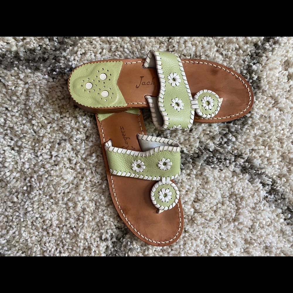 Light olive green Jack Rogers